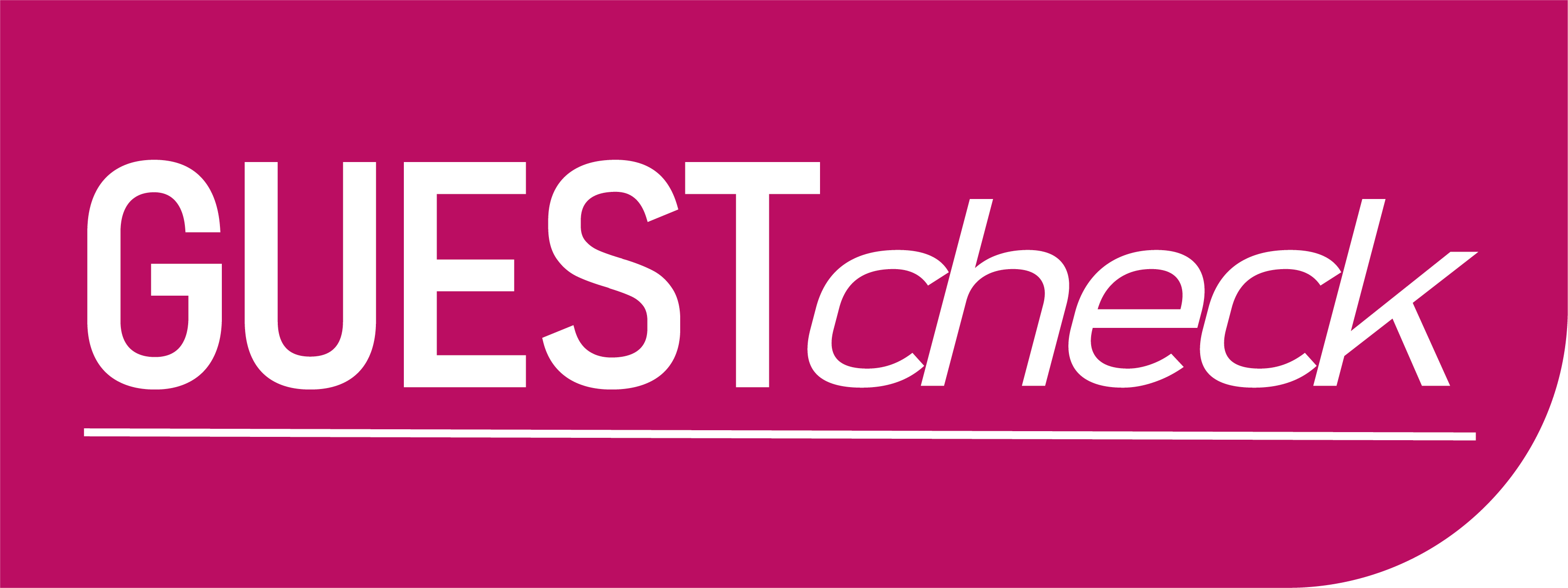 Logo GUESTcheck - Zur Startseite von GUESTcheck